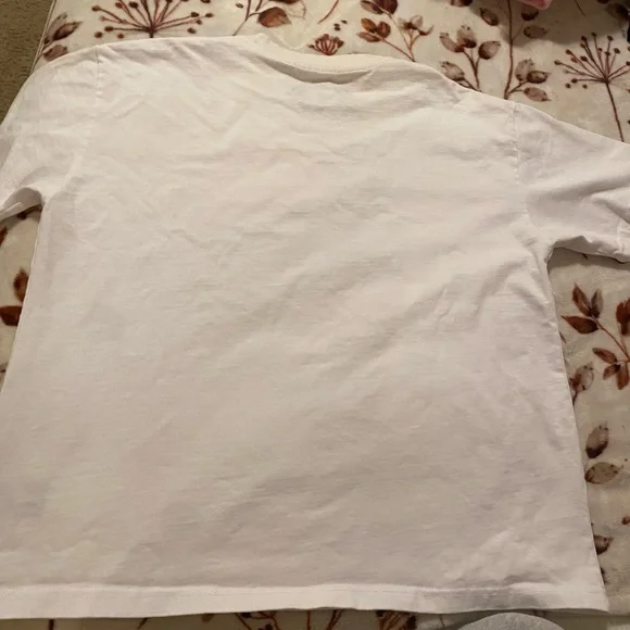 White and Red 'I Love Sp5der' Unisex T-Shirt - Picture 5 of 8